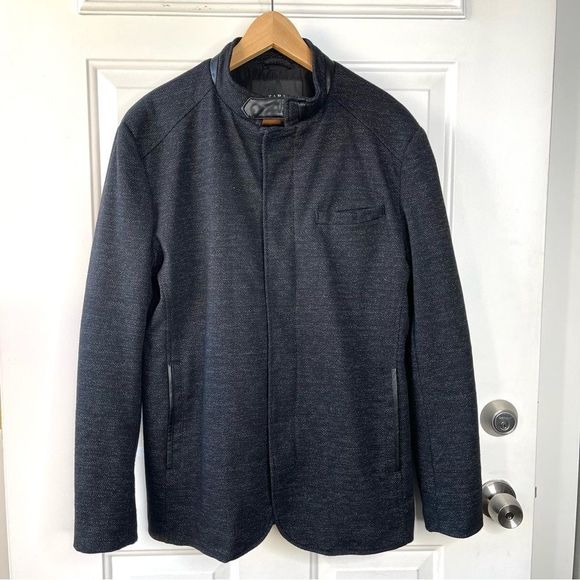 Zara Mens Black Jacket Size Medium - Picture 1 of 5